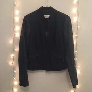 Faux Leather Jacket